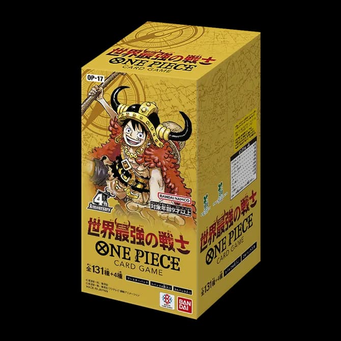 One Piece The World’s Strongest Warriors OP17 Japanische Booster Box