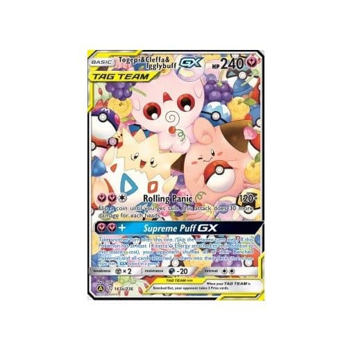 Togepi & Cleffa & Igglybuff GX (CEC 143a)