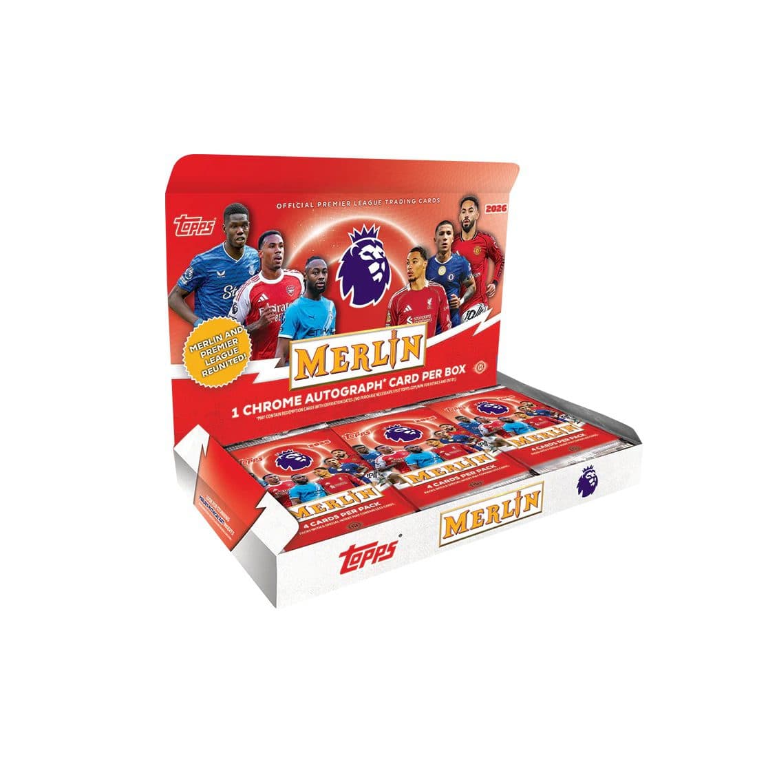 Topps Merlin Premier League 2026 Hobby Box