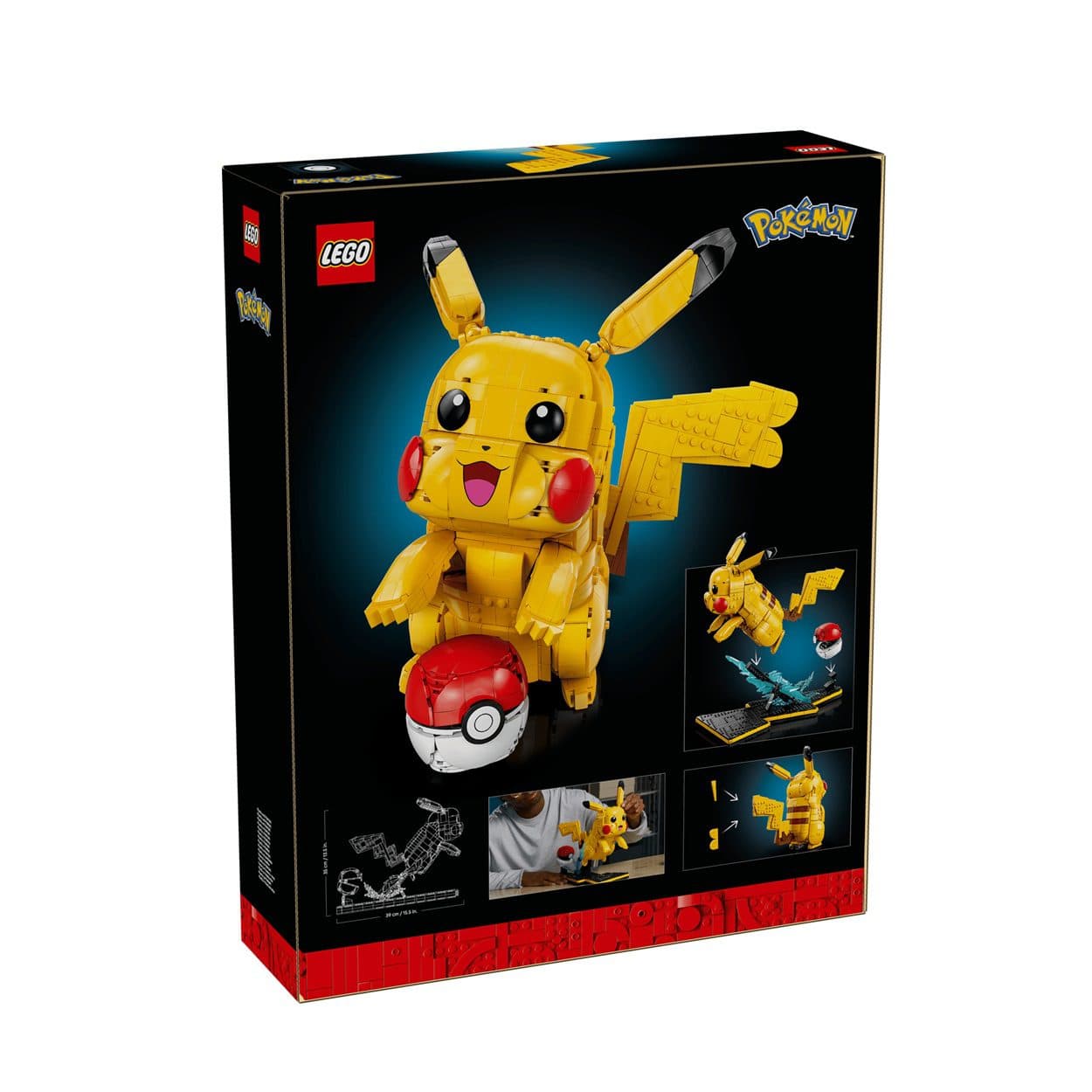 Pokémon LEGO Pikachu und Pokéball