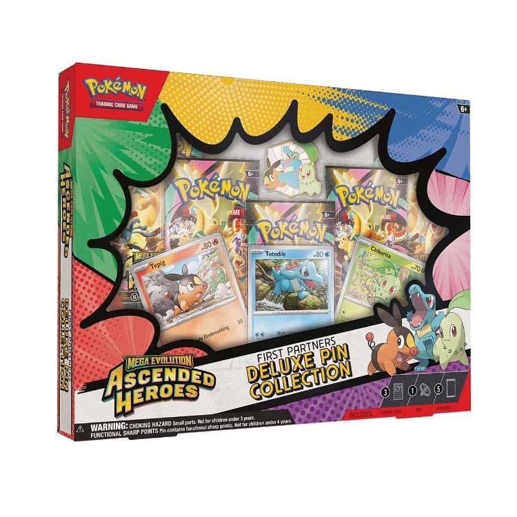 Ascended Heroes First Partners Deluxe Pin Collection