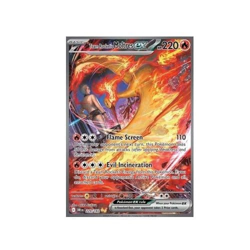 Team Rocket’s Moltres ex (DRI 229)