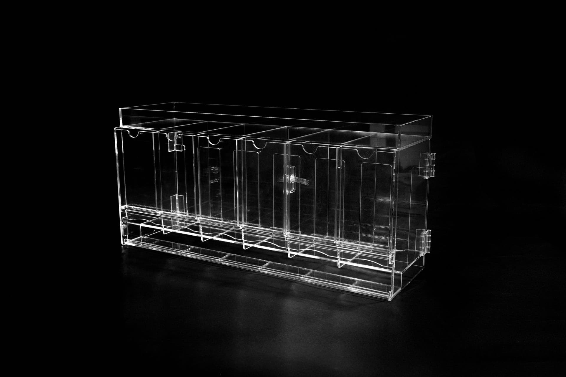 Acrylic Pack Dispenser 6 Slot