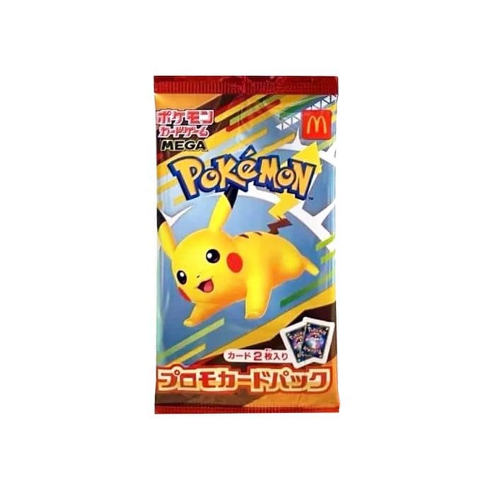 McDonald’s Pikachu 2025 Promo Pack (M-P 020)
