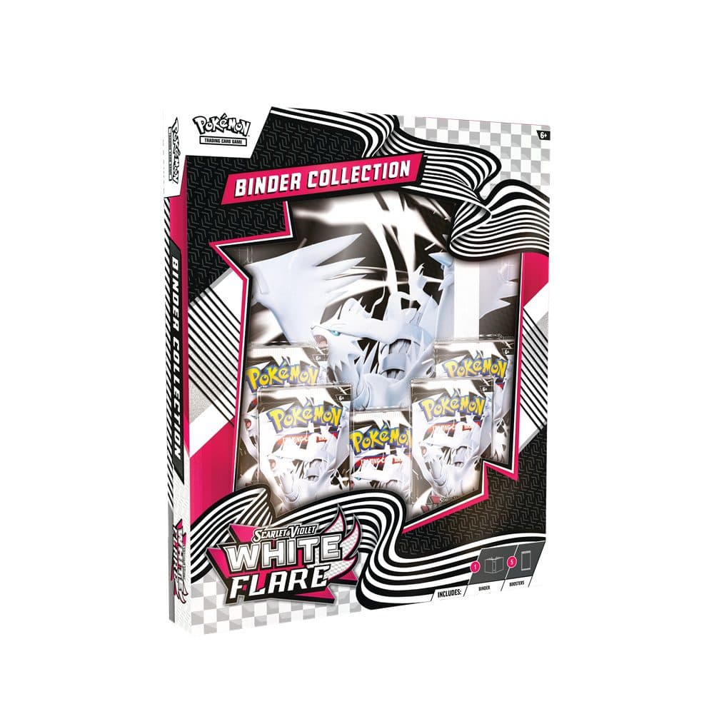 White Flare Binder Collection
