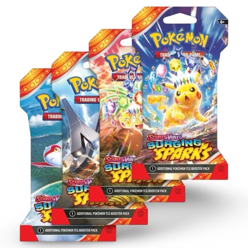 Surging Sparks Sleeved Booster Pack