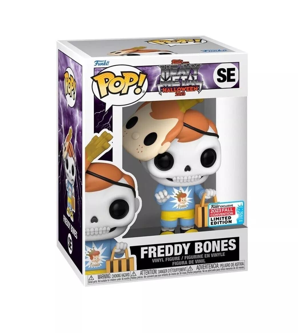 Funko POP! Heavy Metal Halloween – Freddy Bones 2023 Fall Convention
