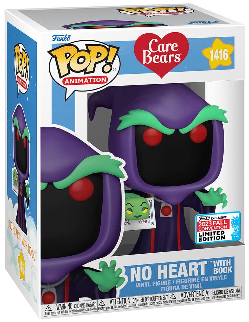 Funko POP! Care Bears No Heart with Book 2023 Fall Convention Exclusive
