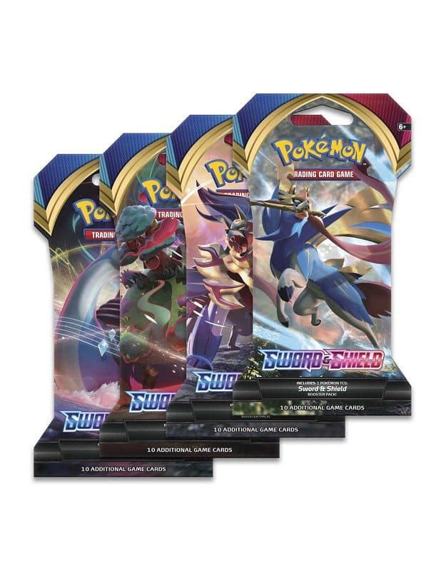 Sword & Shield Base Sleeved Booster