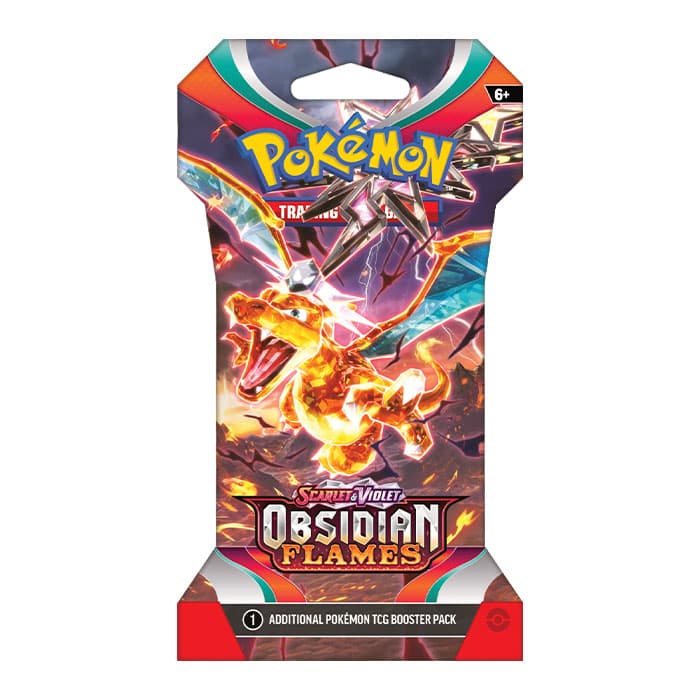 Obsidian Flames Sleeved Booster