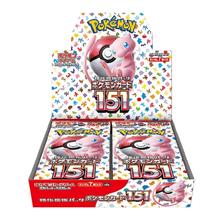 151 Booster Box Japanisch