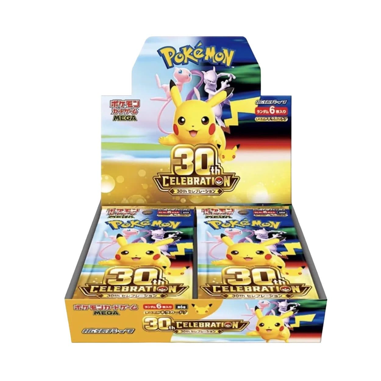 30th Celebration Japanische Booster Box Ohne Siegel (No Shrink)