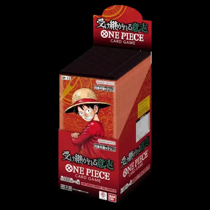 One Piece Carrying on His Will OP13 Japanische Booster Box