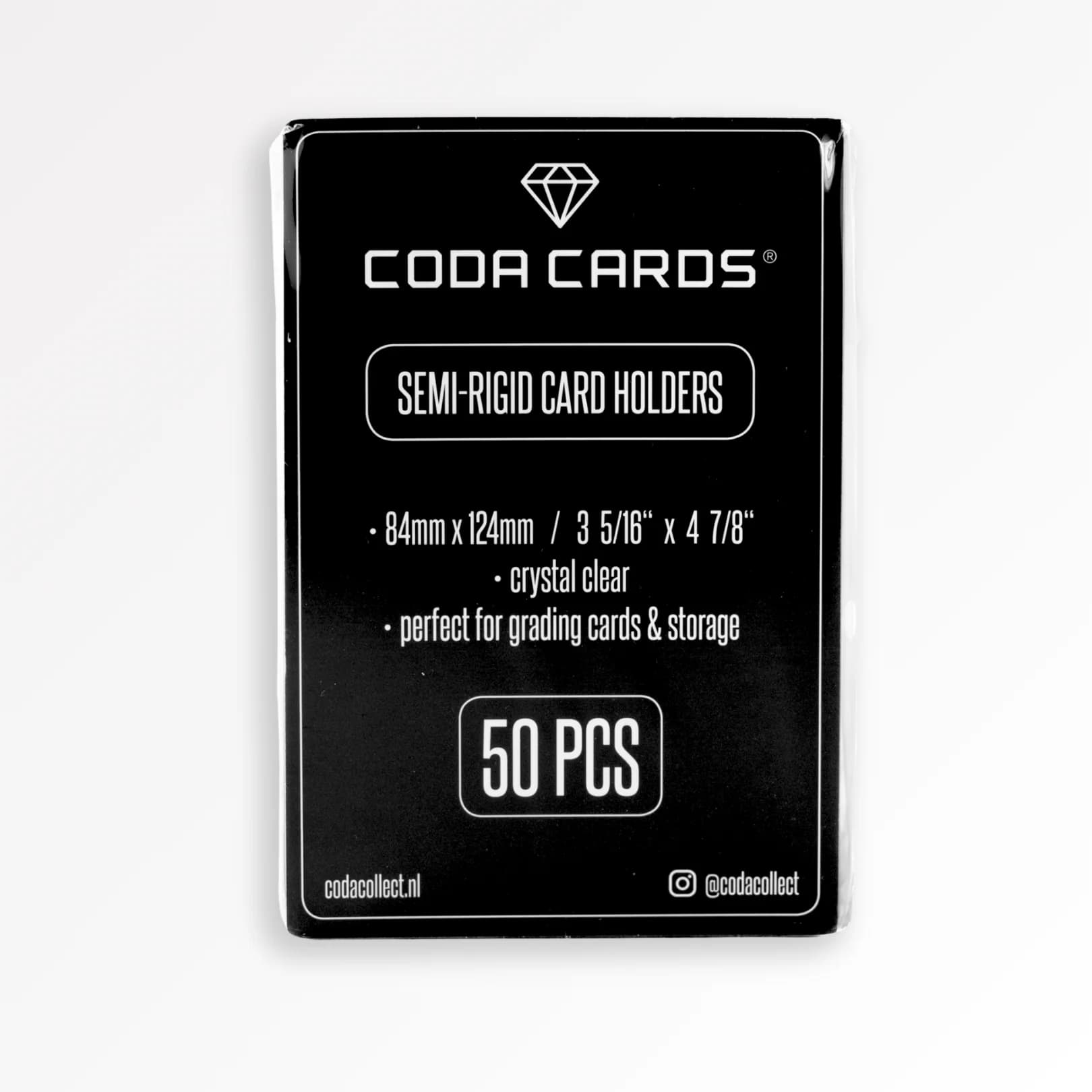 Semi-Rigid Card Holders (50 Stück) – Codacollect