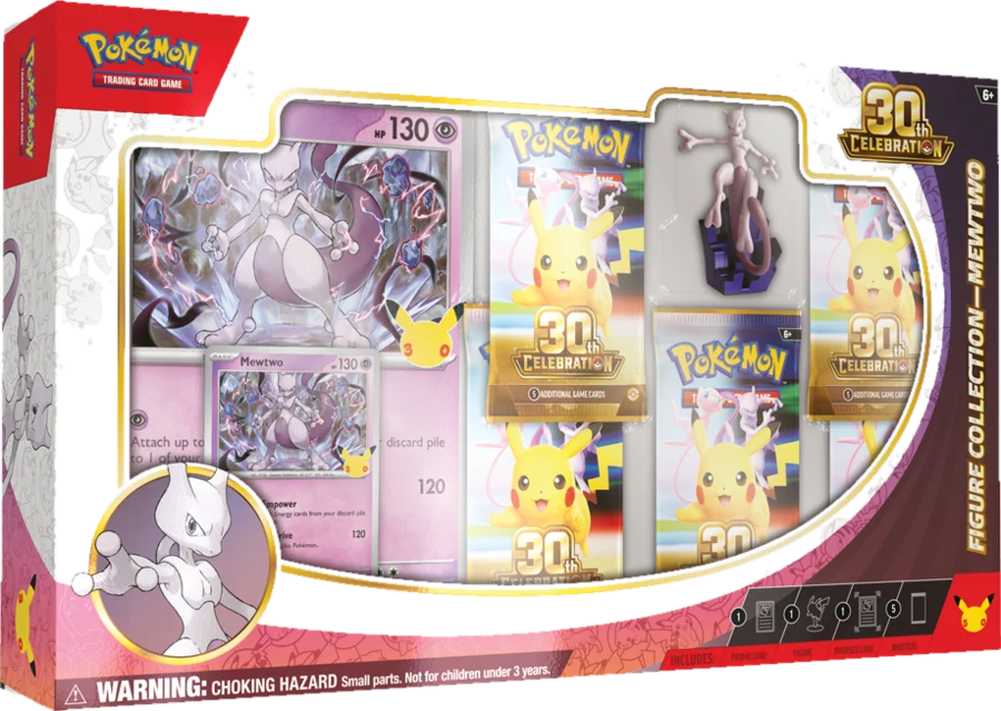30th Celebration Figure Collection met Mewtwo